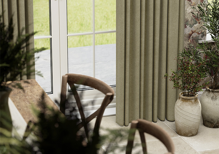Ashbourne (Blackout), Saddle Brown - Made to Measure Curtains - Image 5